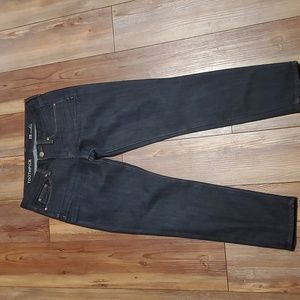 **J CREW Toothpick Dark Wash Ankle Jeans size 28